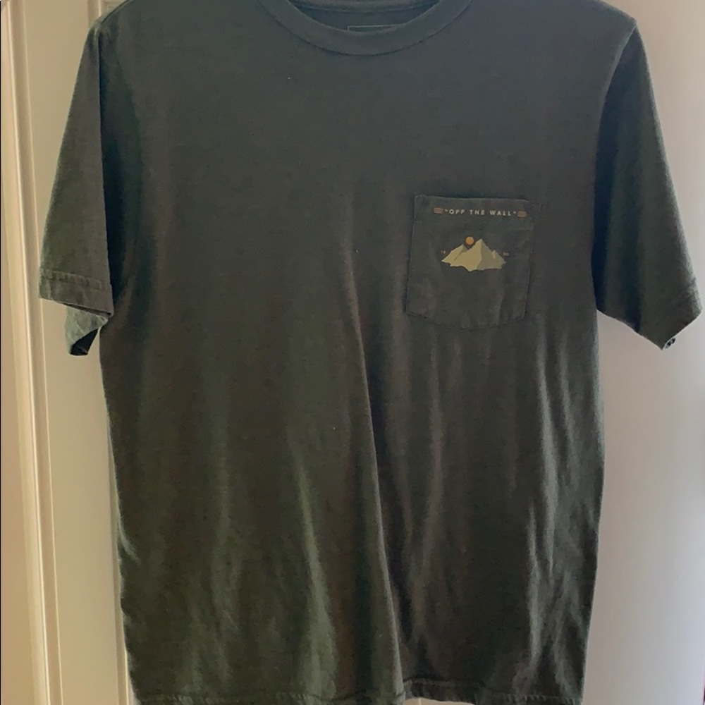 Vans green shirt